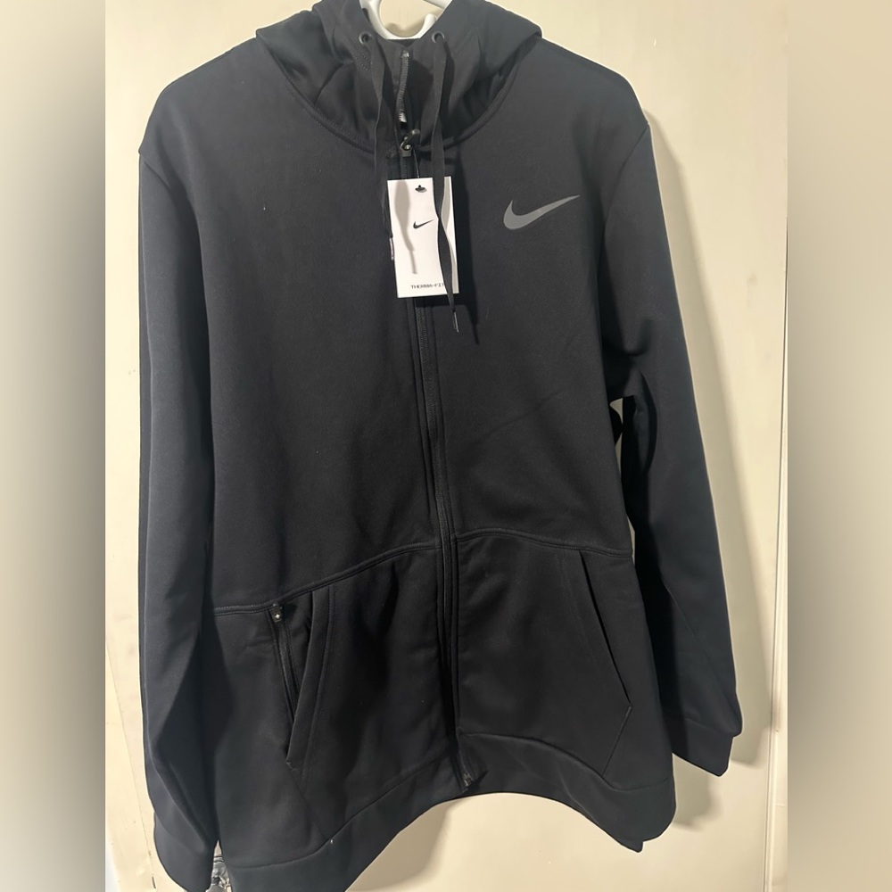 Nike Men’s Dri Fit Full Zip Training Hooded Sweatshirt